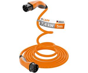 Lapp 5555935014 cable de carga para vehículo eléctrico type 2 1 5 m