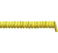 LAPP 73220146 - Cable en espiral OeLflex 540 P (1500 mm/5000 mm, 2 x 1,50 mm²), color amarillo