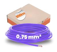 Lapp Cable de Cableado H05V-K 0,75 mm², Violeta, Flexible de PVC Individual