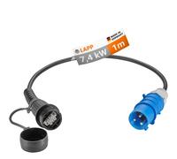 Lapp Mobility Adaptador de Carga CEE Universal / 7,4kW / 32A / Conecta la estación de Carga Lapp