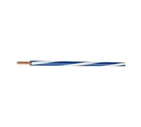 LAPPGROUP Lapp X05V-K 0,5 DBL/WS Cable de PVC de alambre fino, bobina de 250 m, bobina de 0,5 mm², azul oscuro/blanco 3365018