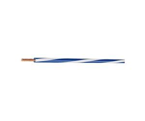 LAPPGROUP Lapp X05V-K 0,5 DBL/WS Cable de PVC de alambre fino, bobina de 250 m, bobina de 0,5 mm², azul oscuro/blanco 3365018