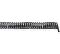 Lappkabel - Espiral Cable Eléctrico 3 Hilos h07bq-f negro 3 x 1,5 mm² longitud negro espiral (mín.): 15004500 mm