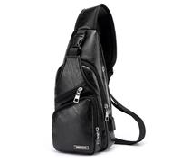 Laptop Backpack - 17.72 Inch Waterproof Travel Bag | Leather Laptop Backpack for Men - Large Capacity Multi-Layer Storage with Polyester Lining Ideal for Business Trips Work and Daily Travel