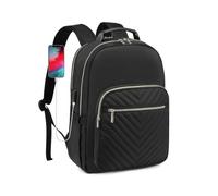 Laptop Backpack for Women, Teen Girls, Women Travel Bag, College PC Backpack, Business Work, Black