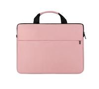 Laptop Bag Bolso for ordenador portátil for mujer, funda for de oficina 13,3, 14,1, 15,6 y 17 pulgadas, bolso viaje for, moda elegante lujo(Pink,15.6-inch)