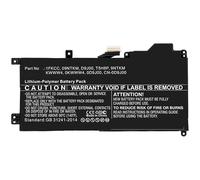 Laptop Battery for Dell - 23.10Wh 7.7V 3000mAh 23Wh - Li-Pol 7.7V 3000mAh Black for Dell Notebook, Laptop Latitude 12 7200, Latitude - Warranty: 12M