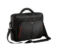 DELL Classic+ 35,6 cm (14") Maletín Negro, Rojo