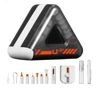 Laptop Cleaner Kit, Electronic Cleaning Brush, 24-in-1 Cleaning Tools, Multi-Function Attachments, Compact Storage Case, Safe on Devices, for Computers, Cameras, Keyboards, 8.5x6.6cm