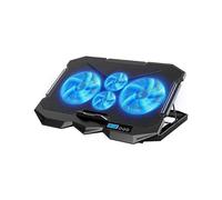 Laptop Cooling Pad for HP Spectre x360 13-aw1002nr 13-aw1003nr with 4 Fans and LCD Screen for Enhanced Gaming Performance