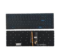 Laptop de repuesto con teclado retroiluminado para Lenovo Ideapad L340-15 L340-17 L340-17IRH L340-15IRH 5000-15 520-15 320S-15 con marco azul