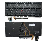Laptop de repuesto con teclado retroiluminado para Lenovo ThinkPad X1 Carbon Gen 7th 2019 X1 Carbon Gen 8th 2020 Type 20QD 20QE 20R1 20R2 X1 Yoga Gen 4 2019 y X1 Yoga Gen 5 2020 CS19BL-84US