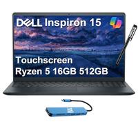 Laptop Dell Inspiron 15 3000 3520 pantalla táctil FHD 15.6" (Intel 4-Core i5-1135G7, 16 GB RAM, SSD PCIe 1 TB, gráficos UHD), WVA antirreflejos, teclado numérico, cámara web, WiFi, Win 11 Home, 2023