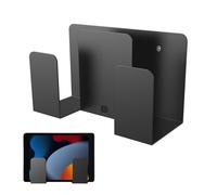 Laptop Holder - Keyboard Wall Mounts - Cable Box Mounts - Aluminio Double Shelf Bracket for Keyboards and Device Storage Reutilizable Easy Install with Space-Saving Design | Perfect for Desks Studios