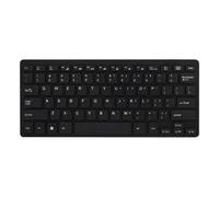 Laptop Keyboard, USB Low Noise Keyboard, Portable Typing Device, Lightweight and Quiet, Ideal for Office, Cafe, Travel, Indoor & Outdoor Use, Black/White, 1 Piece