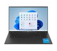 Portátil 16" LG gram - 16Z90RU, Windows 11, Intel® Core™ i5, 16 GB RAM, 512 GB SSD, Panel IPS WQXGA (2560x1600), Ligero 1,2 kg, 23,5 h, Negro - 16Z90RU-G.AA55B