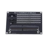 Laptop Memory Test Card with LED Light, DDR5 Motherboard Tester for and, Circuit Repair Detection Card for No Boot No Display Issues (DDR4)