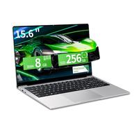 Laptop para juegos de 15.6 pulgadas, procesador N4000, 8 GB de RAM de 256 GB SSD, computadoras portátiles, pantalla de 1920 x 1080, WiF5, Mini HDMI, win 11 Pro, portátiles para estudiantes, trabajo de