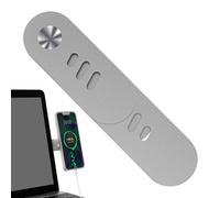 Laptop Phone Holder, Side Mount Phone Monitor Stand, Slim Adjustable Holder, Desktop Organizer, Slim Computer Monitor Side Clip for Productivity, Home Desk, Meetings, Study, Travel, Work Station