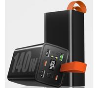Laptop Power Bank,140W 70000mAh Powerbank USB-C Input&Output,Entrada/Salida USB-C PD 3.0, Pantalla Digital, Compatible con iPhone 16/15 Pro MAX, Galaxy S24 Ultra, MacBook Pro, DELL y más.
