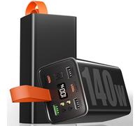 Laptop Power Bank,140W 70000mAh Powerbank USB-C Input&Output,Entrada/Salida USB-C PD 3.0, Pantalla Digital, Compatible con iPhone 16/15 Pro MAX, Galaxy S24 Ultra, MacBook Pro, DELL y más.