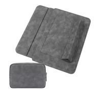 Laptop Sleeve Bag, Laptop Computer Cover, Magnetic Buckle Organizer, Protective Travel Case, Slim Full Protection for Office Workers and School Students, Dark Grey, 261.05 Inch