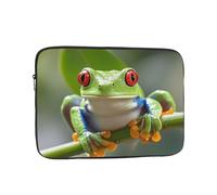 Laptop Sleeve Case 17 Inch Shockproof Protective Notebook Red Eyed Tree Frog Laptop Case Computer Bag