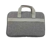 Laptop Sleeve, Messenger Bag, Water-Resistant Oxford Travel Briefcase with Crystal Velvet Padded Interior for Men Professional Outdoor Student Airplane Travel, 13.78 Inches Gray