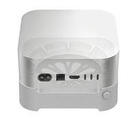 Laptop Stand Dock - Mini Mount Desktop Holder For Computer Hub, Compact Portable Laptop Riser For Home, Office, Bedroom, Workstation, Study Desk, Dorm Room, Travel Use | Space Saving Organizer