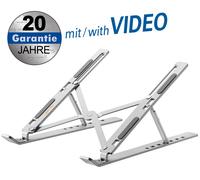 Laptop stand for laptops 11' - 15' (28 - 38 cm), loads up to 5 kg