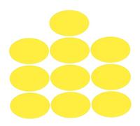 LAPYAPPE 10piezas Película Iridiscente para Iluminación Filtros De Gel De Color Amarillo Unidades para Crear Ambientes Fotográficos y Efectos Visuales Exteriores