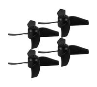 LAPYAPPE 2 Juegos Hélices de Repuesto de Plástico Negro para Aviones de Radiocontrol, Construcción Ligera y Compatibilidad Precisa, Ideales para Modelismo y Competencias de Aeromodelismo