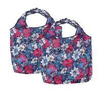 LAPYAPPE 2piezas Bolsas De Compra Ecológicas Prácticas De Bolsa De Mano Plegable para Artículos Diversos y Almacenamiento