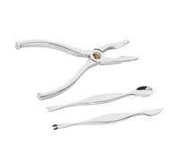 LAPYAPPE 3piezas Pinzas para Cangrejo de Resistente Herramientas para Pelar Mariscos Clip Seguro para Cocina y Fiestas para Comer Cangrejo y Langosta
