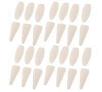LAPYAPPE 40 Cabezales de Esponja para Borrar Dibujo, Herramientas de Dibujo para Artistas, Material de Esponja de Color Claro, Técnicas Versátiles para Blending y Corrección de Errores