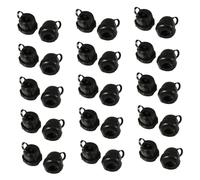 LAPYAPPE 50piezas Cord Buckle Nylon Wire Protectors Cable Glands Strain Relief for Electrical Equipment and Wire Insulation Protection