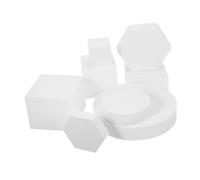 LAPYAPPE 8 Piezas Geométricos para Fotografía de Productos y Cosméticos Soportes de Mesa Decorativos Accesorios Multifunción para Joyas y