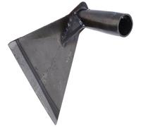 LAPYAPPE Cabezal de Azada de Jardín Triangular de Acero Manganeso Resistente al Desgaste para Cultivar y Desherbar en Parcelas y Huertos