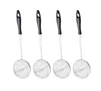 LAPYAPPE Coladores de Acero Inoxidable para Cocina 4piezas, Utensilios Multifuncionales para Colar y Drenar Aceite en Restaurantes y Hot Pot