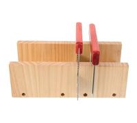 LAPYAPPE Cortador de Jabón de Madera para Manualidades Doble Cuchilla, Superficie Lisa y Corte Preciso, Herramienta Profesional para Hacer Jabón y Cubos de Azúcar