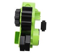 LAPYAPPE Dispensador de Cinta Adhesiva Multifunción 1-4/5 Rollos 46 Mm Verde Cortador Semi-automático para Oficina y Manualidades
