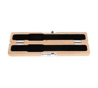 LAPYAPPE Estuche Protector para Cabezales de Flauta Ligero y Portátil de Madera de Arce Diseño Resistente para Almacenamiento Seguro y Transporte Cómodo
