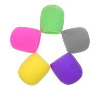 LAPYAPPE Fundas de Esponja para Micrófono Protección contra Viento y Ajuste sin Fugas 10 Material Esponja Gruesa para Actuaciones en Escenario y Ktv