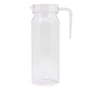 LAPYAPPE Jarra para Agua Fría Resistente PC Transparente Octagonal Jarra Grande para Jugos y Bebidas Material Duradero para Hogar y Hotel