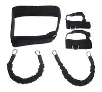 LAPYAPPE Juego de Bandas de Resistencia Mejora Fuerza Muscular de Piernas Correas de Neopreno y Cuero para Entrenamiento de Baloncesto para Boxeo y Agilidad