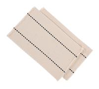 LAPYAPPE Mechas Quemado Uniforme y Duradero para Lámparas de Vintage de Algodón 2 Piezas, 15 X 9,7 Cm, para Estufas de Camping y Tradicionales de Té