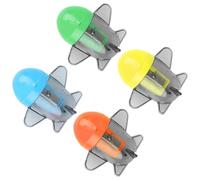 LAPYAPPE Mini Sacapuntas de Plástico Diseño de, Paquete de 4 Piezas, Simple y Fácil de Llevar Escuela o Trabajo Color Aleatorio