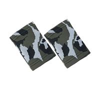LAPYAPPE Muñequeras Deportivas de Camuflaje de Nailon Transpirable y Elástico, Tamaño M 7.8x13 Cm, 2 Piezas para Gimnasio, Bádminton, Baloncesto y Entrenamiento Fitness