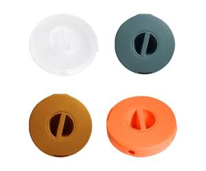 LAPYAPPE Organizador de Cables Diseño Atractivo de Plástico Giratorio para Escritorio, 4 Piezas para Ordenar y Gestionar Cables de Datos de Forma Práctica