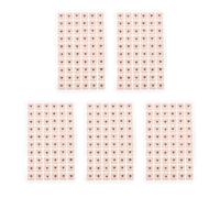 LAPYAPPE Parches Magnéticos para Oreja Semillas Vegetales, Estimulantes de Puntos de Acupresión, Ligeros y Fáciles de Llevar para Terapia Auricular